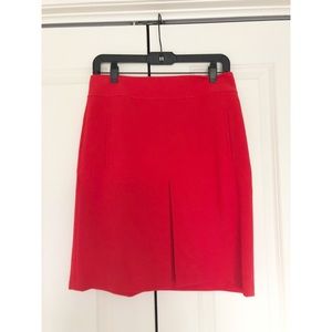 Lk New LOFT Red Skirt